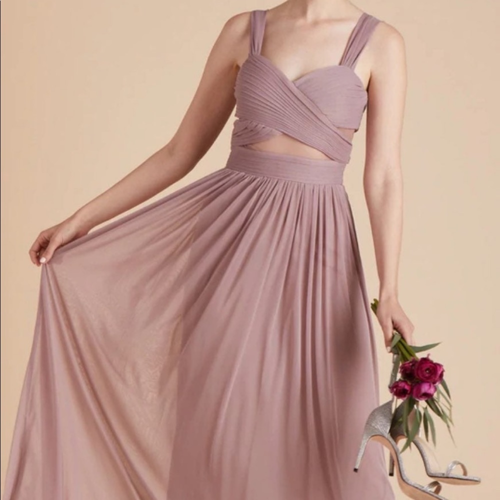 Birdy Grey Elsye Dress Mauve Medium NWT